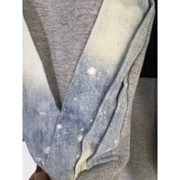 Vintage Y2K South Pole Sweatsuit Mens M Light Gray Track Suit Zip Jacket Pants - Picture 8 of 16